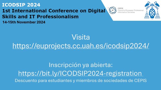 Una conferencia internacional sobre competencias digitales y profesión de TI por primera vez en la UAH - 1, Foto 1