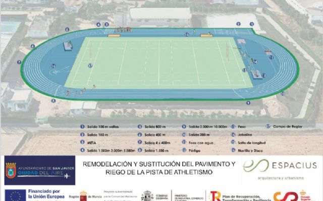 La Junta de Gobierno adjudica las obras de renovación de la pista de atletismo municipal por 541.058 euros - 1, Foto 1