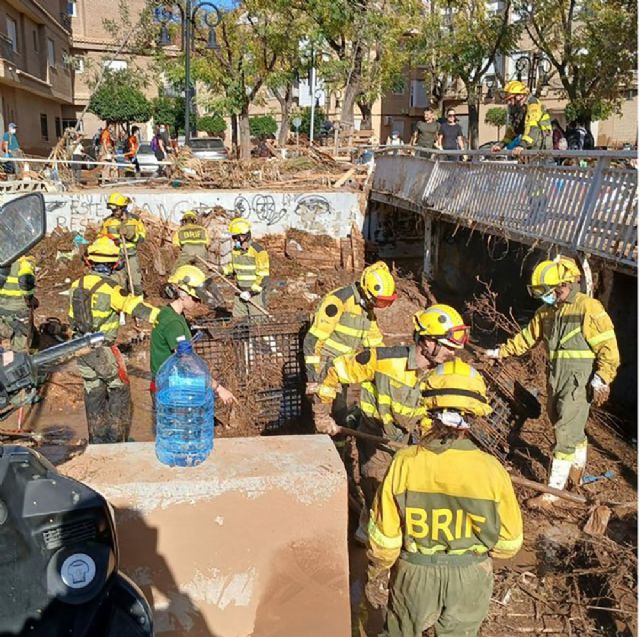 Transición Ecológica ayuda a las zonas afectadas por la DANA con un contingente de brigadas BRIF compuesto por 300 efectivos - 1, Foto 1