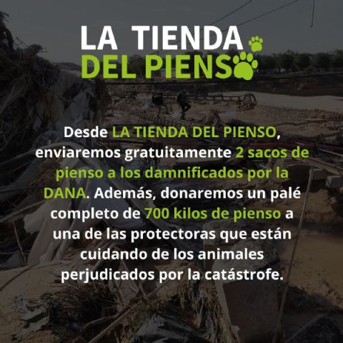 La Tienda del Rollo y La Tienda del Pienso anuncian medidas de apoyo para los afectados por la DANA - 1, Foto 1