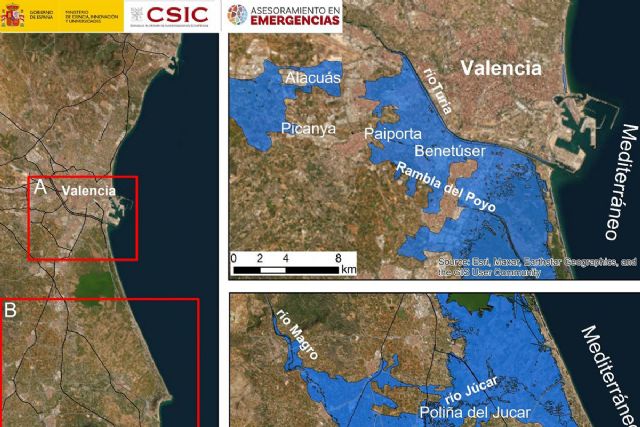 Ciencia, Innovación y Universidades presta asesoramiento a Interior y Defensa en la gestión de la emergencia provocada por la DANA - 1, Foto 1