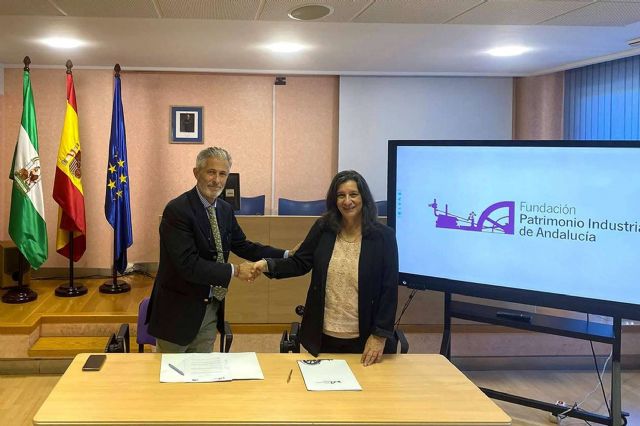 La Fundación del Patrimonio Ferroviario firma un convenio con la Fundación del Patrimonio Industrial de Andalucía - 1, Foto 1