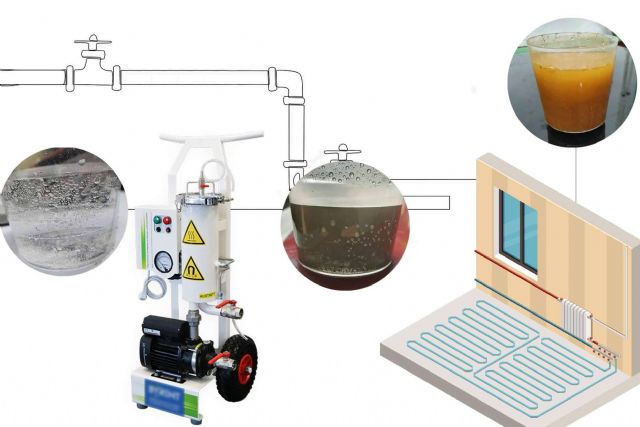 Incrustaciones y lodos en el circuito de calefacción y refrigeración - 1, Foto 1