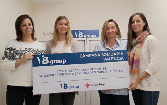 VB group dona 5.360 € en apoyo a las víctimas de la DANA y promoverá eventos corporativos en Valencia - 1, Foto 1