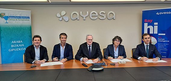 Ayesa acuerda con el Consejo de Farmacéuticos del País Vasco evolucionar la receta electrónica - 1, Foto 1