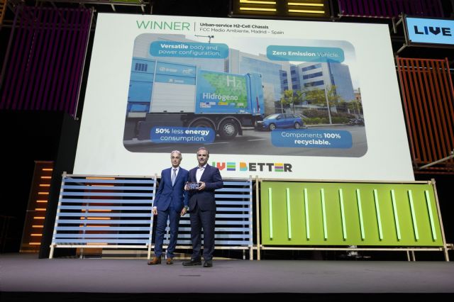 FCC Medio Ambiente gana con su camión de hidrógeno los World Smart City Awards - 1, Foto 1