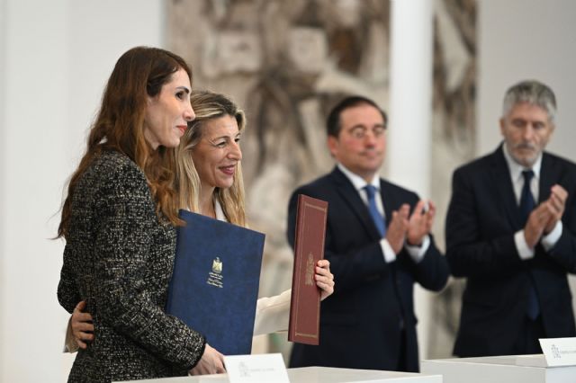 Yolanda Díaz refuerza la colaboración sociolaboral con Palestina firmando un memorado de entendimiento - 1, Foto 1