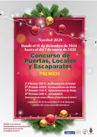 Concurso de Puertas y Escaparates Navideños del Comercio Local 2024 - 1, Foto 1