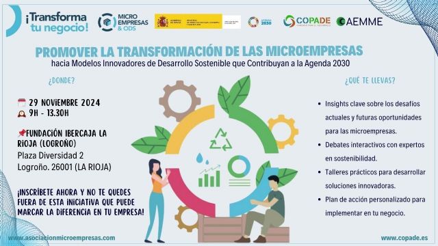 Comienzan en Logroño los talleres del proyecto para transformar microempresas hacia modelos sostenibles alineados con la Agenda 2030 - 1, Foto 1