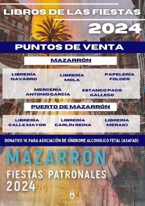 Los libros de las Fiestas Patronales 2024 ya están disponibles en Mazarrón y Puerto de Mazarrón - 1, Foto 1