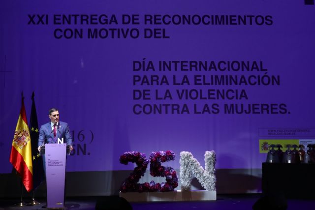 Pedro Sánchez apela a las fuerzas políticas a renovar cuanto antes el Pacto de Estado contra la Violencia de Género - 1, Foto 1