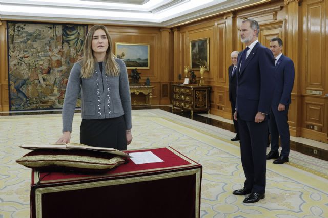 Pedro Sánchez asiste a la promesa de Sara Aagesen como vicepresidenta tercera del Gobierno y ministra para la Transición Ecológica y el Reto Demográfico - 1, Foto 1