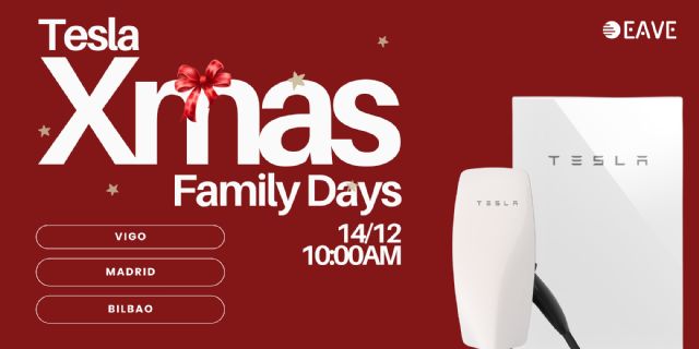 EAVE participará en los Tesla Xmas-Family Days, un evento para toda la familia - 1, Foto 1