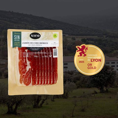 El jamón ibérico sin aditivos de Nico Jamones, medalla de oro en Lyon - 1, Foto 1