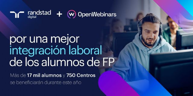 OpenWebinars y Randstad Digital colaboran para fortalecer la formación y empleabilidad del talento joven - 1, Foto 1