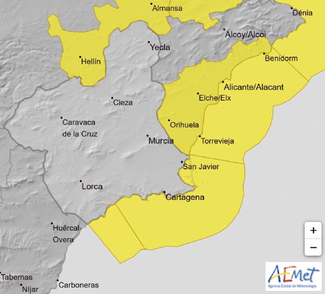 AEMET informa sobre fenómenos meteorológicos adversos de nivel amarillo por vientos - 1, Foto 1