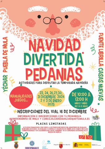 Navidad Divertida en pedanías: actividades gratuitas para los más pequeños - 1, Foto 1