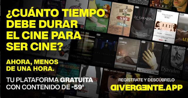 Nace DIVERGENTE, la nueva plataforma digital gratuita para formatos audiovisuales de menos de 59 minutos - 1, Foto 1