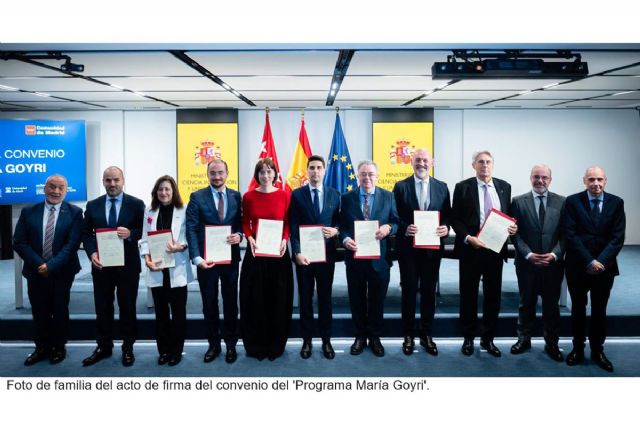 Diana Morant firma el convenio del ´Programa María Goyri´ para financiar la incorporación de 1.091 profesores/as ayudantes doctor en las universidades públicas de la Comunidad de Madrid - 1, Foto 1