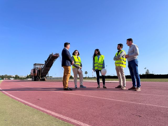 San Javier estrenará su renovada pista de atletismo en marzo de 2025 - 1, Foto 1