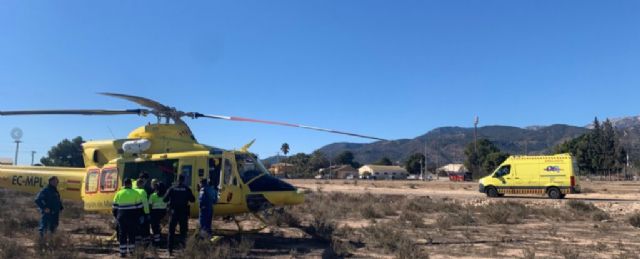 Rescatan a senderista lesionada en las inmediaciones del Paso del Portillo, en Sierra Espua, Foto 1