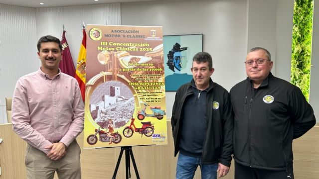 III Concentracin de Motos Clsicas 2025 en Alhama de Murcia, Foto 1