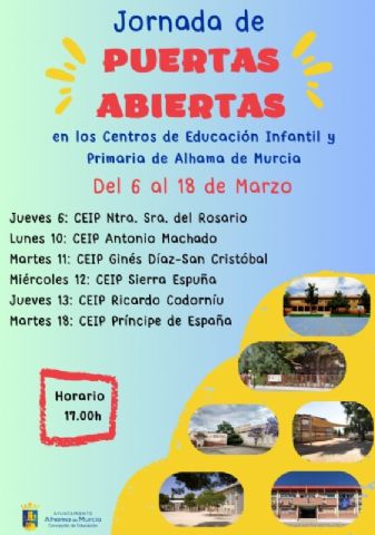 Jornadas de puertas abiertas en los centros educativos de Alhama, Foto 1