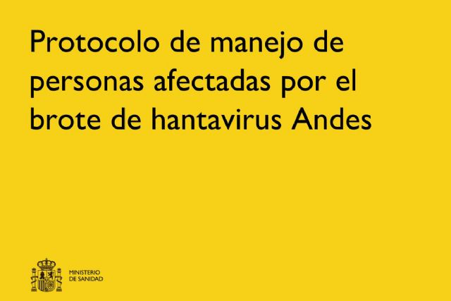 Sanidad establece los criterios de alta hospitalaria y seguimiento para los casos confirmados de hantavirus Sanidad establece los criterios de alta hospitalaria y seguimiento para los casos confirmados de hantavirus