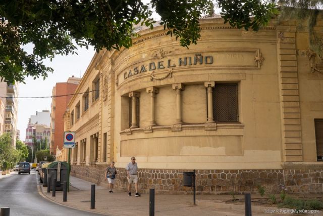 La CARM eleva a 8 millones la rehabilitación de la Casa del Niño como centro educativo y cultural La CARM eleva a 8 millones la rehabilitación de la Casa del Niño como centro educativo y cultural