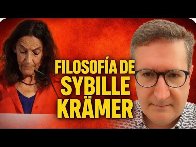 Filosofía de Sybille Krämer Filosofía de Sybille Krämer