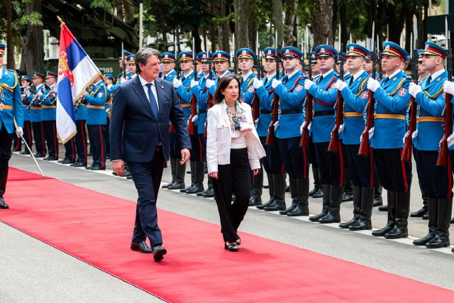 España y Serbia, hermanados por la misión de paz de Naciones Unidas en Líbano España y Serbia, hermanados por la misión de paz de Naciones Unidas en Líbano