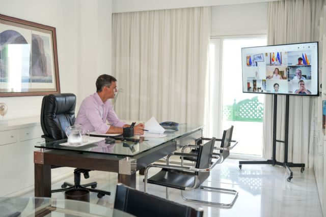 Pedro Sánchez preside la reunión de coordinación sobre la evolución de la situación en Ceuta Pedro Sánchez preside la reunión de coordinación sobre la evolución de la situación en Ceuta