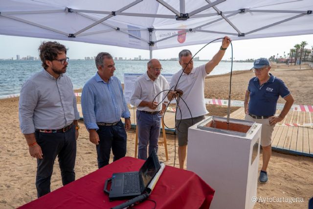 Las inversiones del Ayuntamiento en agua, saneamiento y litoral contribuyen a la protección del Mar Menor Las inversiones del Ayuntamiento en agua, saneamiento y litoral contribuyen a la protección del Mar Menor