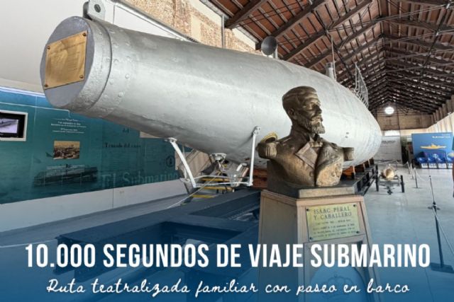Cartagena Puerto de Culturas amplía en septiembre ´10.000 segundos de viaje submarino´ ante la gran demanda Cartagena Puerto de Culturas amplía en septiembre ´10.000 segundos de viaje submarino´ ante la gran demanda