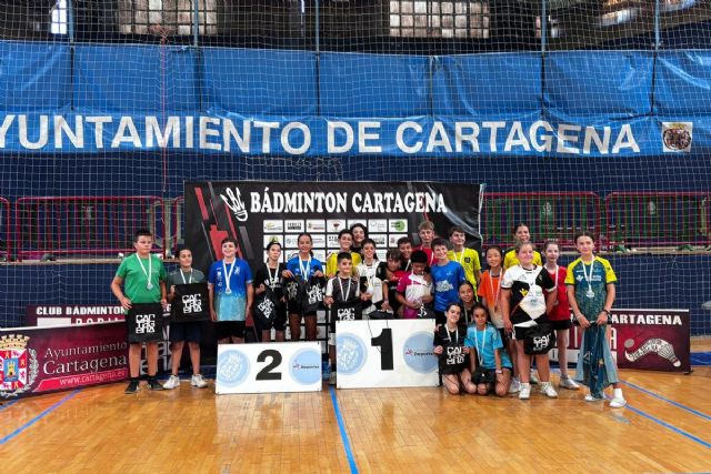 Cartagena premia a las promesas del bádminton nacional del Máster Jóvenes Sub13 Cartagena premia a las promesas del bádminton nacional del Máster Jóvenes Sub13