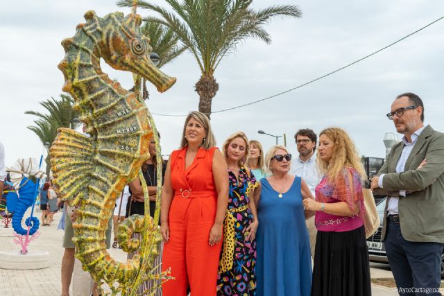 Cabo de Palos muestra veinte esculturas de caballitos de mar hasta el 13 de septiembre Cabo de Palos muestra veinte esculturas de caballitos de mar hasta el 13 de septiembre