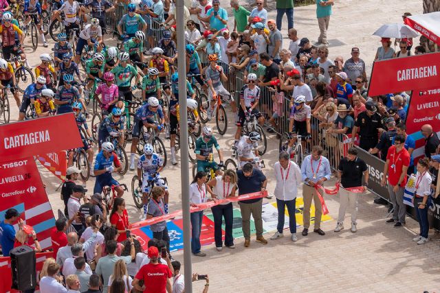 Cartagena vuelve al escaparate internacional de La Vuelta por segunda vez en tres años Cartagena vuelve al escaparate internacional de La Vuelta por segunda vez en tres años