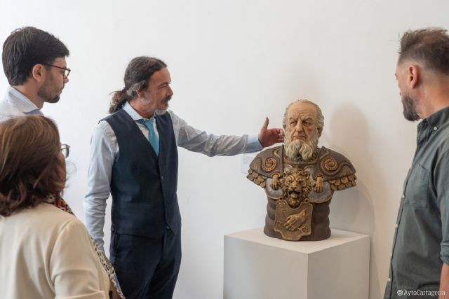 El Museo del Teatro Romano de Cartagena revive la Segunda Guerra Púnica con la exposición del artista Francano El Museo del Teatro Romano de Cartagena revive la Segunda Guerra Púnica con la exposición del artista Francano
