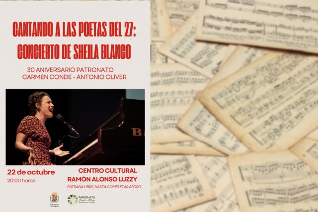 El Patronato Carmen Conde-Antonio Oliver celebra su 30 aniversario con un concierto dedicado a las poetas de la generación del 27 El Patronato Carmen Conde-Antonio Oliver celebra su 30 aniversario con un concierto dedicado a las poetas de la generación del 27