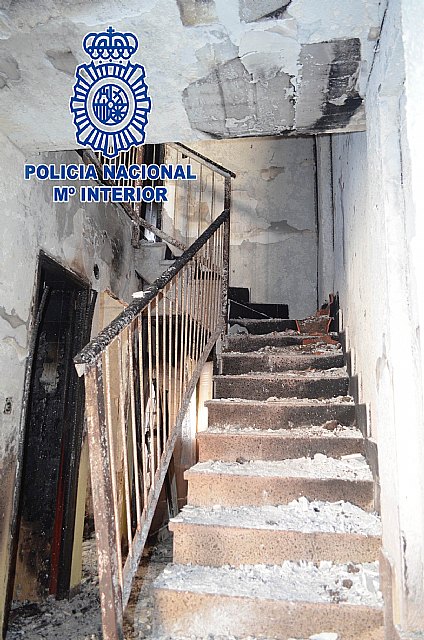 La Policía Nacional detiene a un individuo por incendiar numerosos domicilios en Yecla - 1, Foto 1