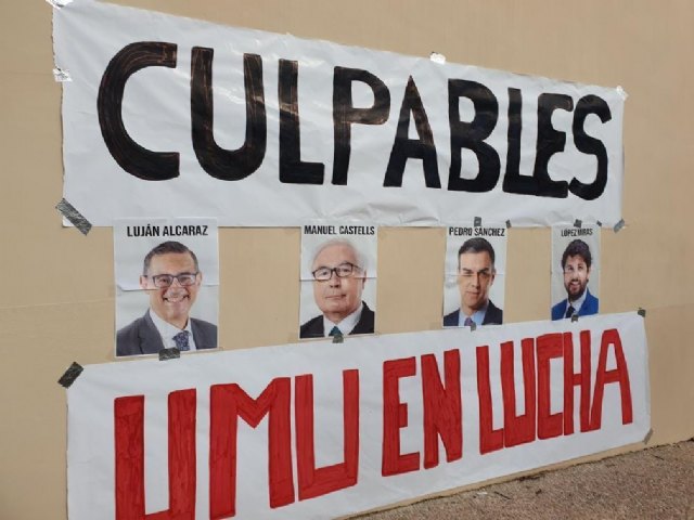 UMU en Lucha realiza acciones en contra del Rector y del Gobierno - 1, Foto 1