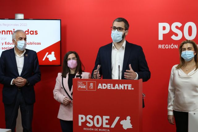 El PSRM presenta 143 enmiendas a los presupuestos regionales para reforzar la sanidad, la educación y las políticas sociales - 1, Foto 1