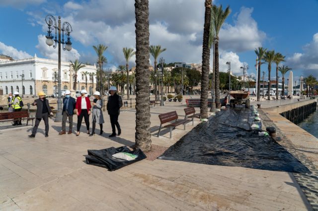 Arrancan las obras de la primera fase de Plaza Mayor para integrar la fachada marítima a la vida diaria de los cartageneros - 2, Foto 2