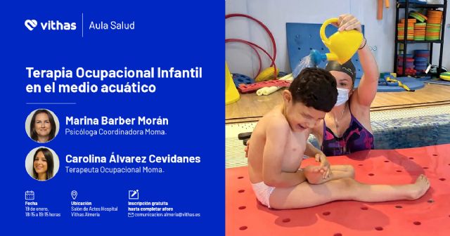 Profesionales de Vithas organizan un Aula Salud de Terapia Ocupacional Infantil acuática - 2, Foto 2