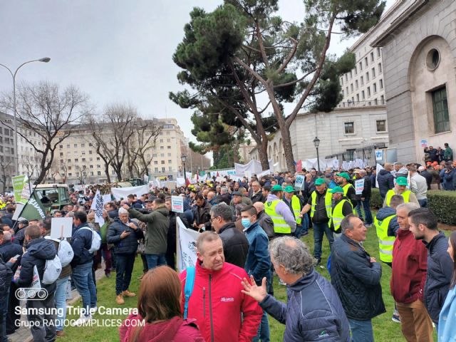 Unión Regionalista asistió ayer a la manifestación de Madrid en favor del trasvase - 1, Foto 1