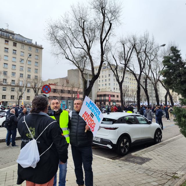 Unión Regionalista asistió ayer a la manifestación de Madrid en favor del trasvase - 2, Foto 2