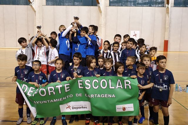 Los más jóvenes de fútbol sala se preparan para representar a Cartagena en los cuartos de final regionales - 1, Foto 1