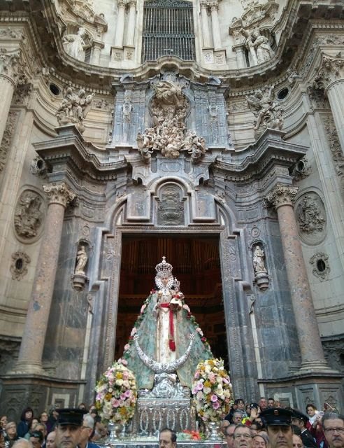 La Virgen de la Fuensanta regresa hoy a su santuario - 1, Foto 1