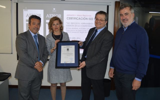 El Colegio de Arquitectos de la Región, primero de España en obtener la certificación ISO 9001 en formación - 1, Foto 1