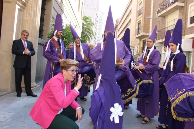 La convocatoria de ‘los Salzillos’ para la mañana de Viernes Santo visit a el Palacio de San Esteban - 2, Foto 2